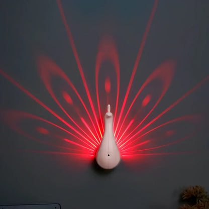 LED Night Light with Animal Projections for Walls
