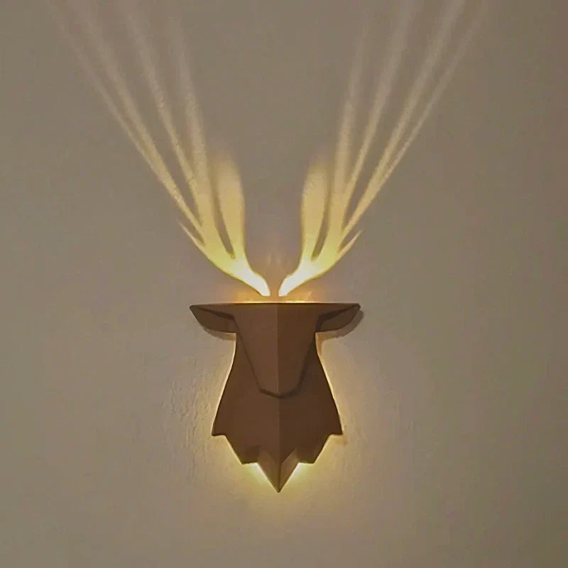 LED Night Light with Animal Projections for Walls
