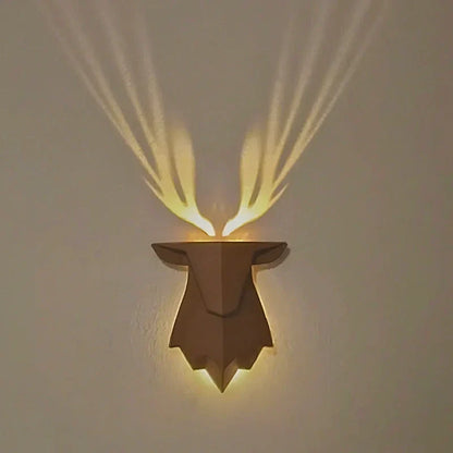 LED Night Light with Animal Projections for Walls