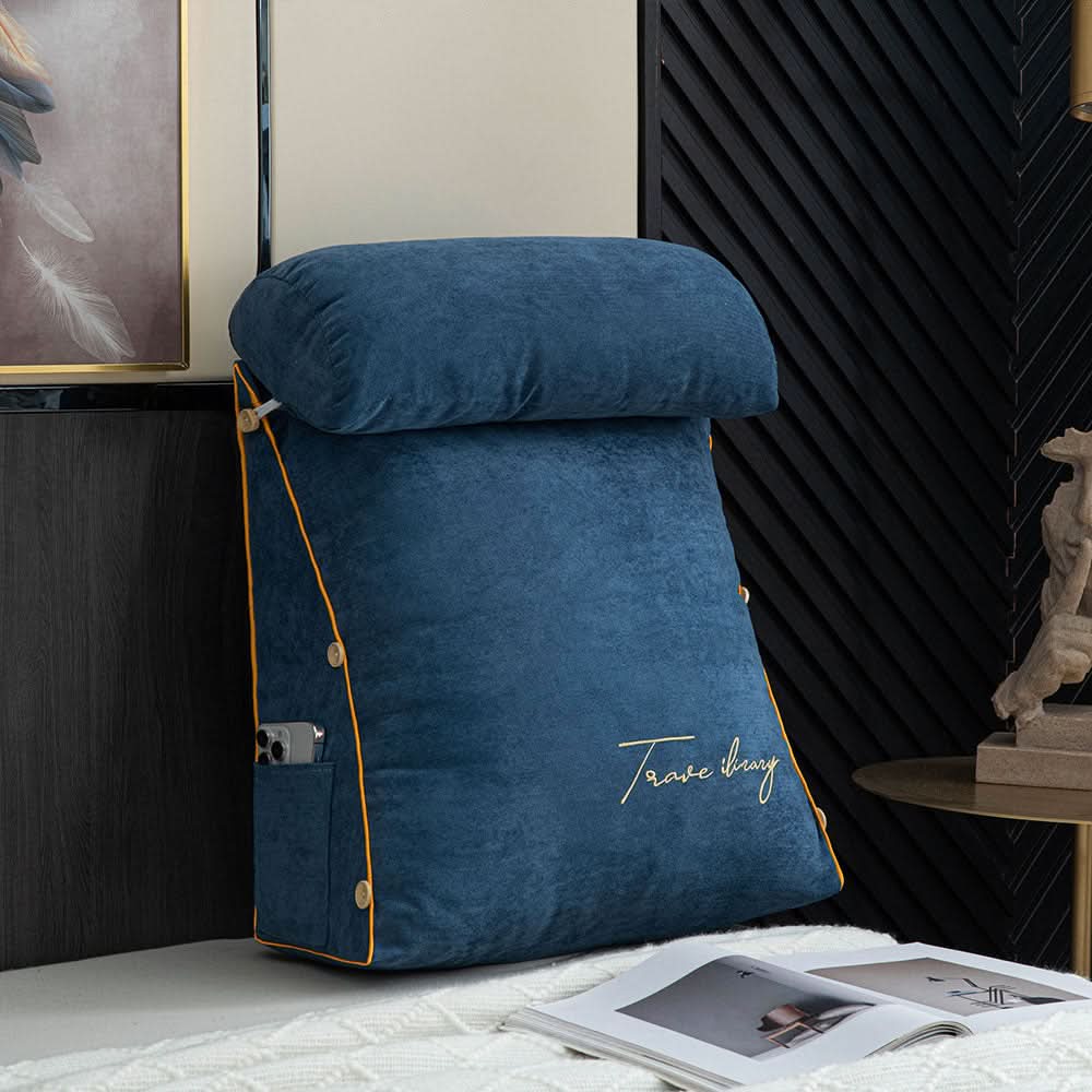 Deluxe Backrest Pillow for Comfortable Reading Support