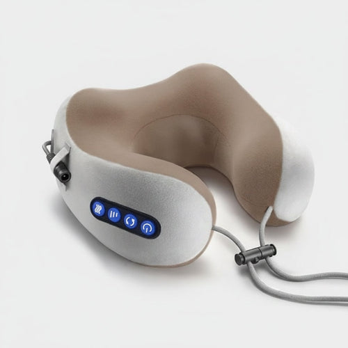 ErgoHeat Neck and Shoulder Relief Cushion with Rechargeable Comfort
