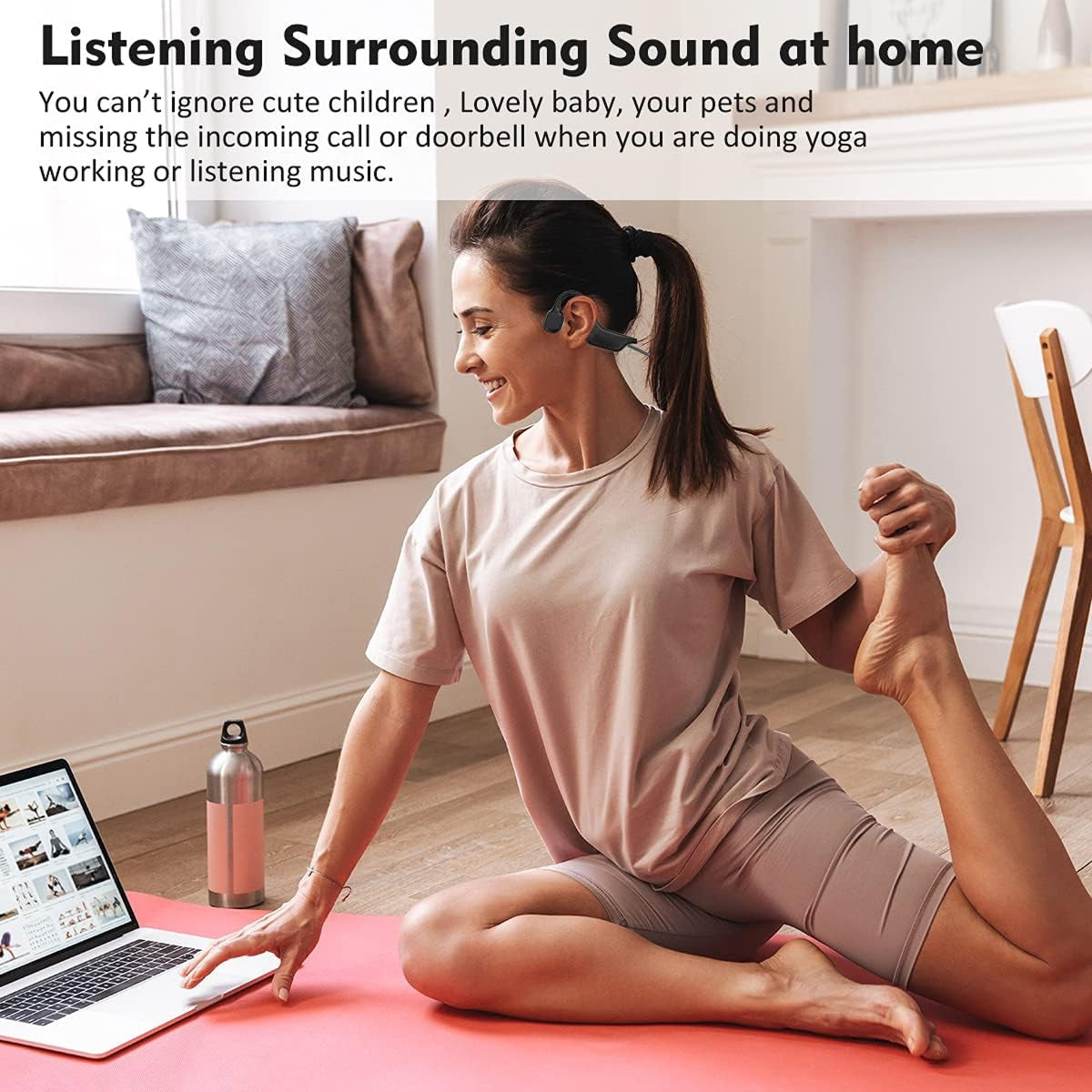 Open-Ear Bone Conduction Headphones for Running - UK