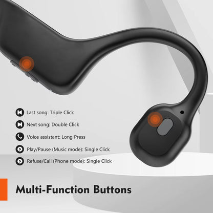 Open-Ear Bone Conduction Headphones for Running - UK