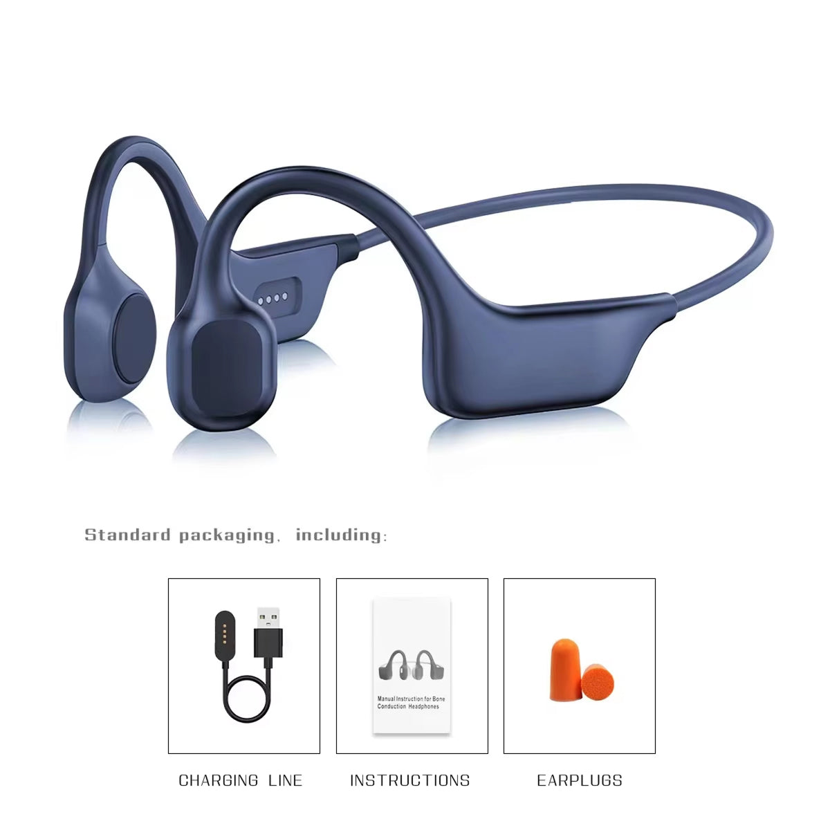 Open-Ear Bone Conduction Headphones for Running - UK