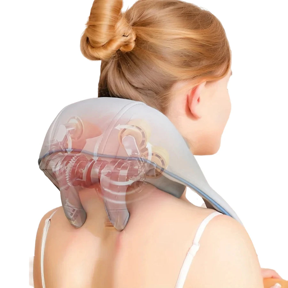Rechargeable Neck and Shoulder Massager for Pain Relief
