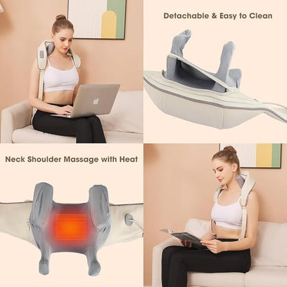 Rechargeable Neck and Shoulder Massager for Pain Relief