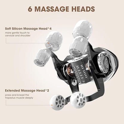 Rechargeable Neck and Shoulder Massager for Pain Relief