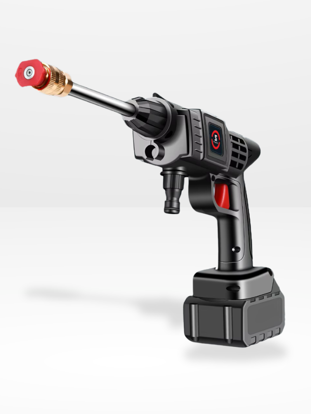 Lightweight Portable High-Pressure Cleaner - 50 Bar Power Output