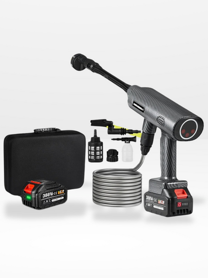 Portable High-Pressure Washer with 200 Bar Multi-Function Capability