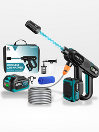 Powerful 220 Bar Wireless HP Cleaner + Accessories + 1 Battery