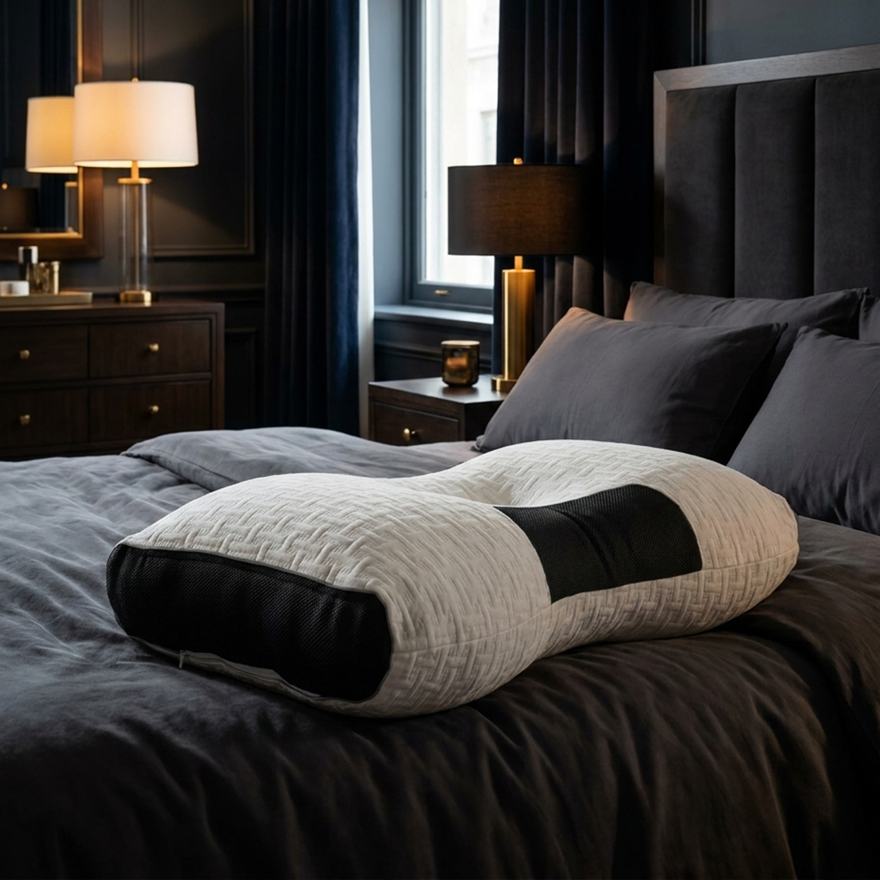 Hybrid Support Pillow for Neck Comfort During Sleep