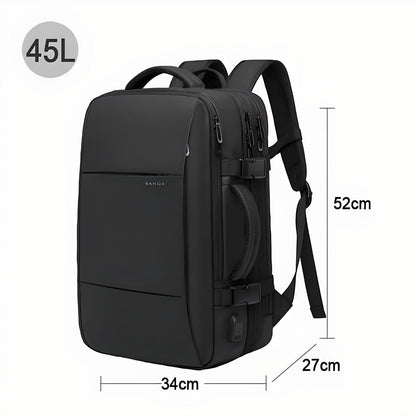 Versatile Traveler's Backpack with USB Charging