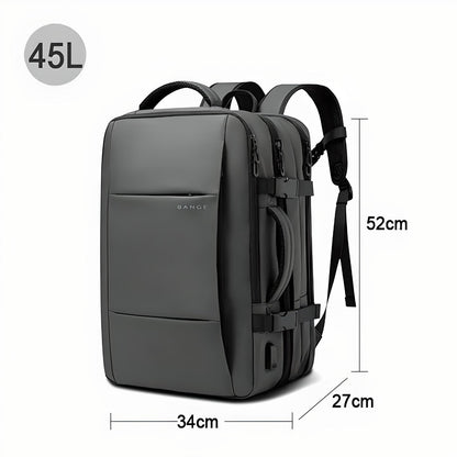 Versatile Traveler's Backpack with USB Charging