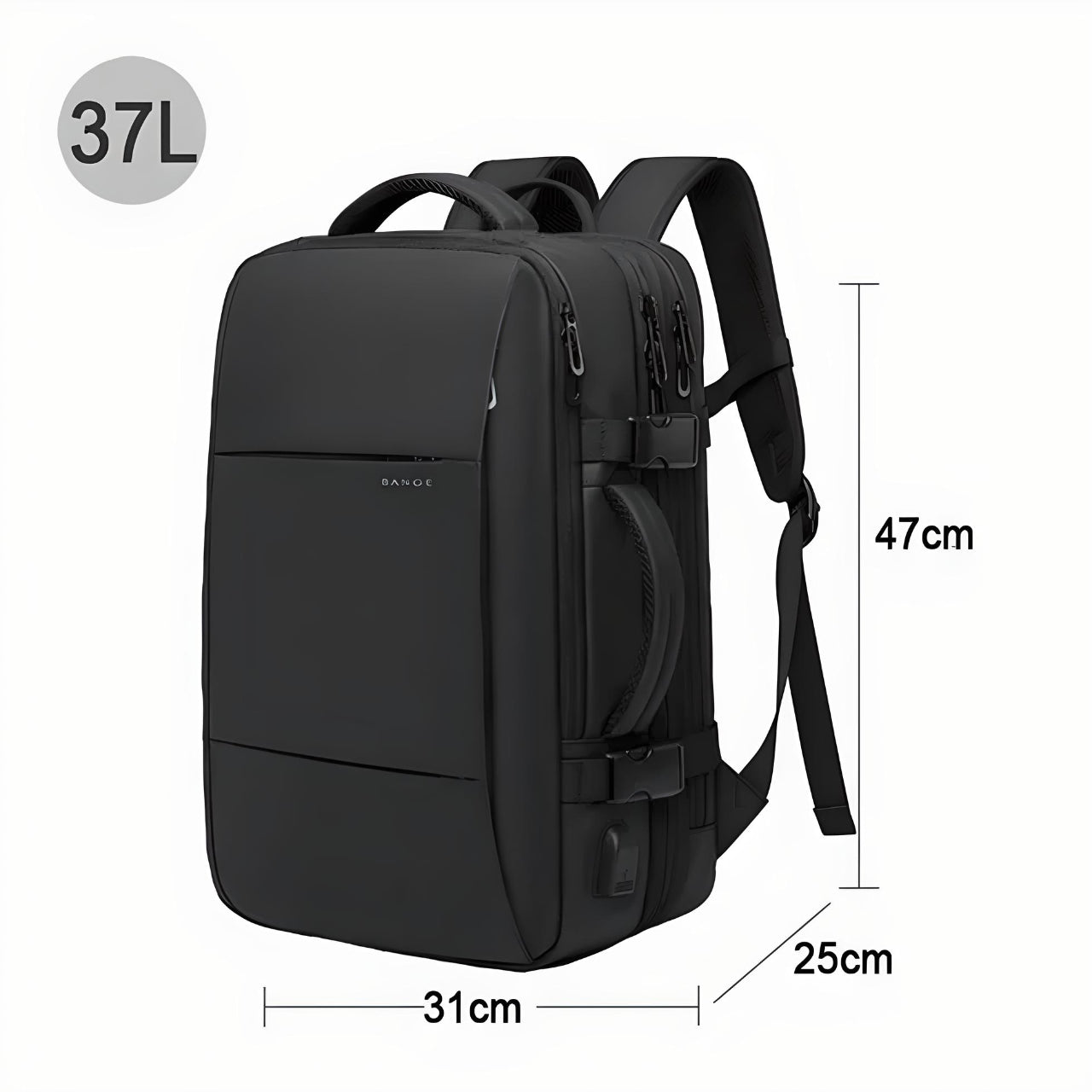 Versatile Traveler's Backpack with USB Charging