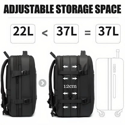 Versatile Traveler's Backpack with USB Charging