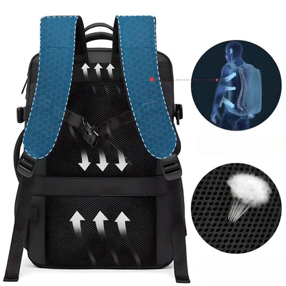 Versatile Traveler's Backpack with USB Charging