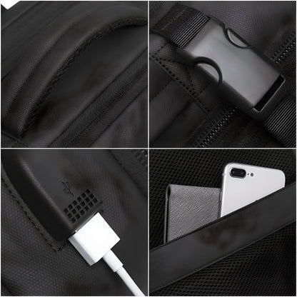 Versatile Traveler's Backpack with USB Charging