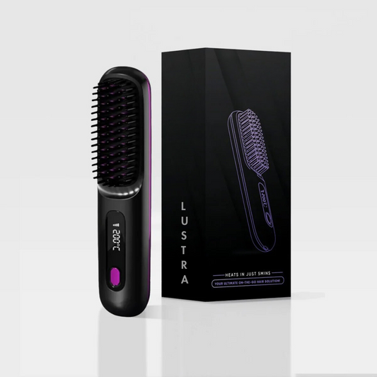 Electric LCD Hair Styler Comb for Smooth, Sleek, and Shiny Hair