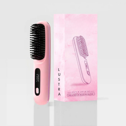 Electric LCD Hair Styler Comb for Smooth, Sleek, and Shiny Hair
