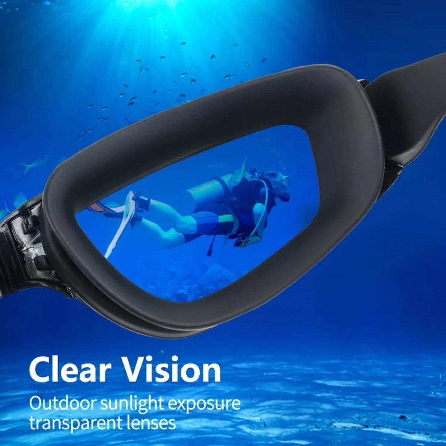 Professional Swimming Goggles with HD Anti-Fog Lenses