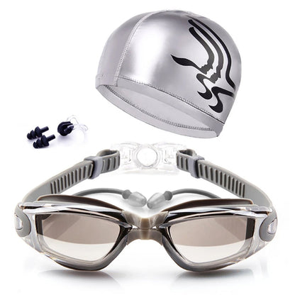 Professional Swimming Goggles with HD Anti-Fog Lenses