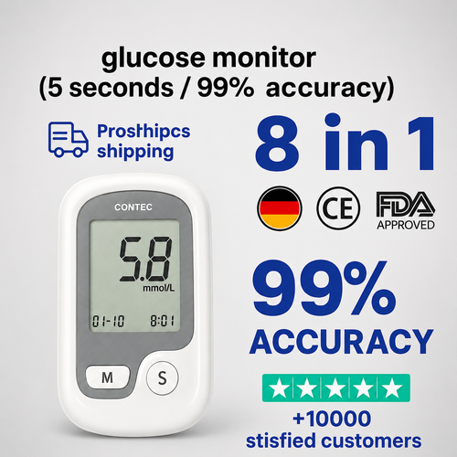 EasyTouch Glucose Checker – Compact Digital Monitor