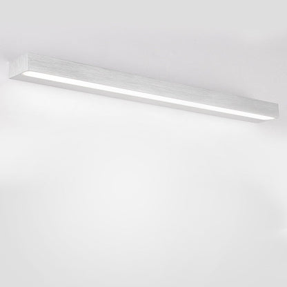Rectangle LED Vanity Light for Bathroom – 20"/24"/28" with Downlight