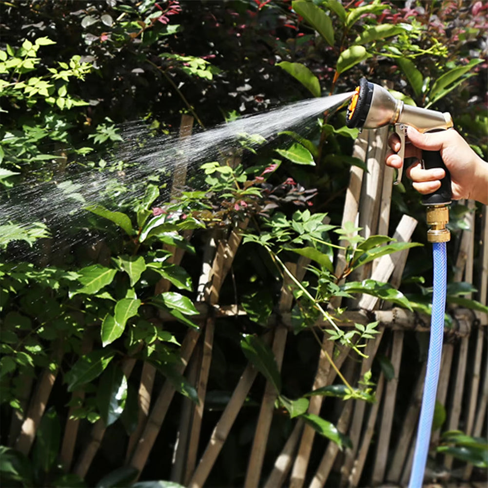 Durable Garden Hose Nozzle with 9 Spray Patterns