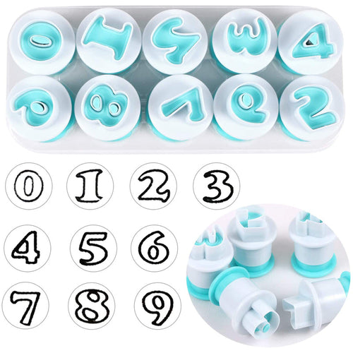 Plunger Cutter for Fondant - Alphabet Shapes
