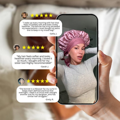 Satin Sleep Cap - Ombre Elegance Edition