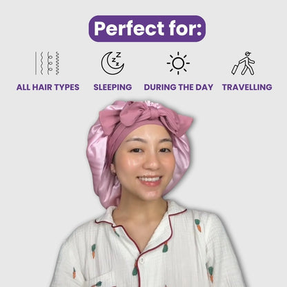 Satin Sleep Cap - Ombre Elegance Edition