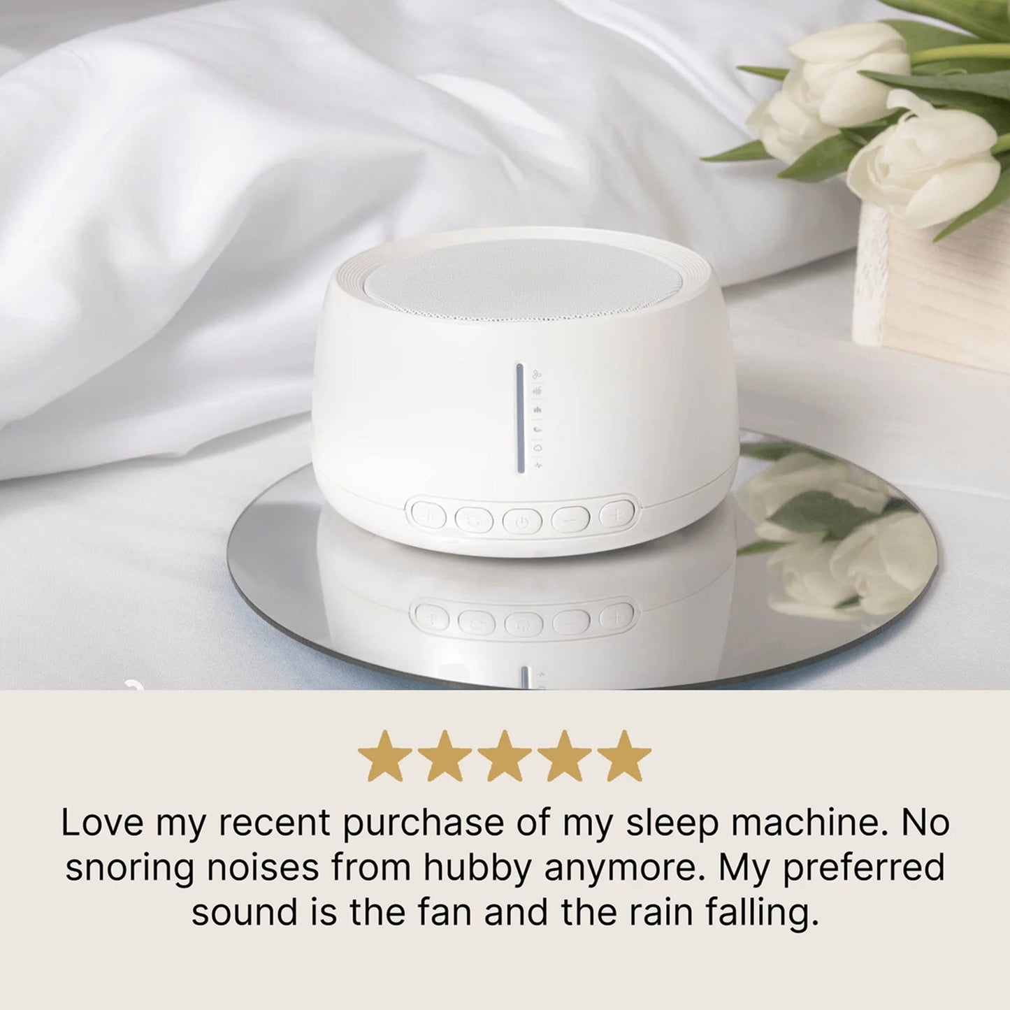 White Noise Sound Machine for Babies with 30 Calming Sounds