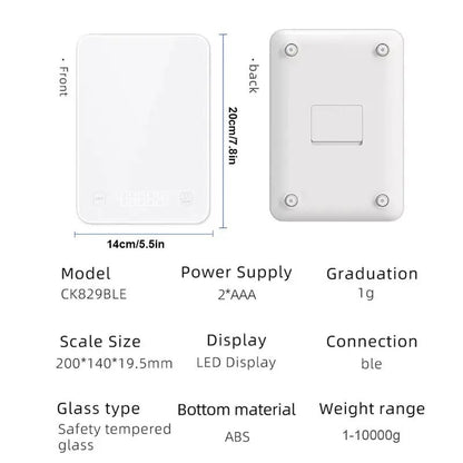 Smart Kitchen Scale for Nutritional Measurement and Macro Tracking