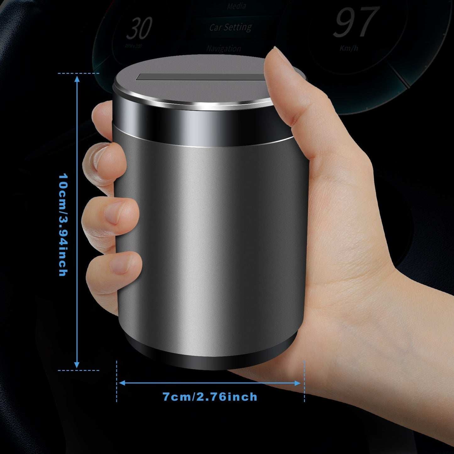 Smart Automatic Ashtray – Elegant Design – Eco-Friendly – Advanced Technology