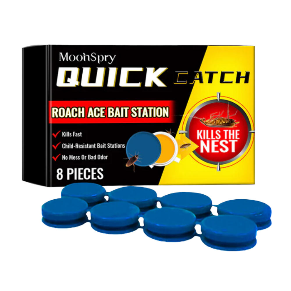 Discreet Roach Control Station for a Cleaner Home