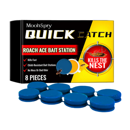 Discreet Roach Control Station for a Cleaner Home