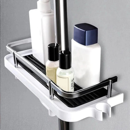 Self-Adhesive Shower Storage Rack – No Drilling Required