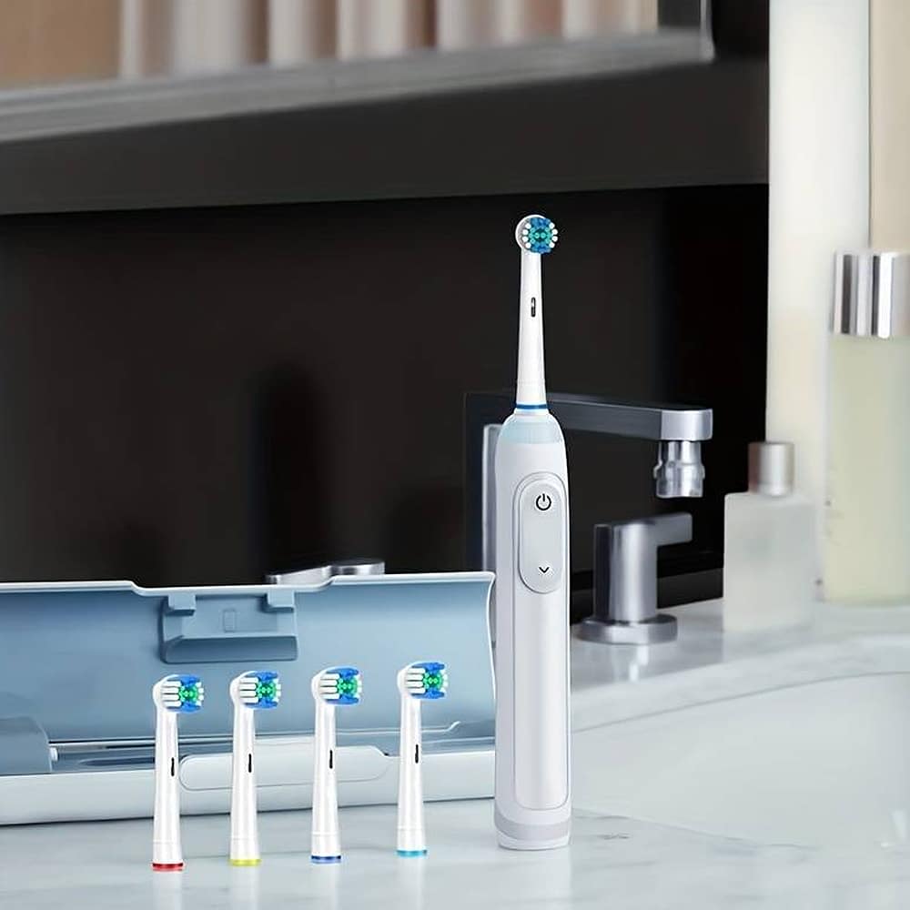 Replacement Toothbrush Heads Set of 4 for Oral-B