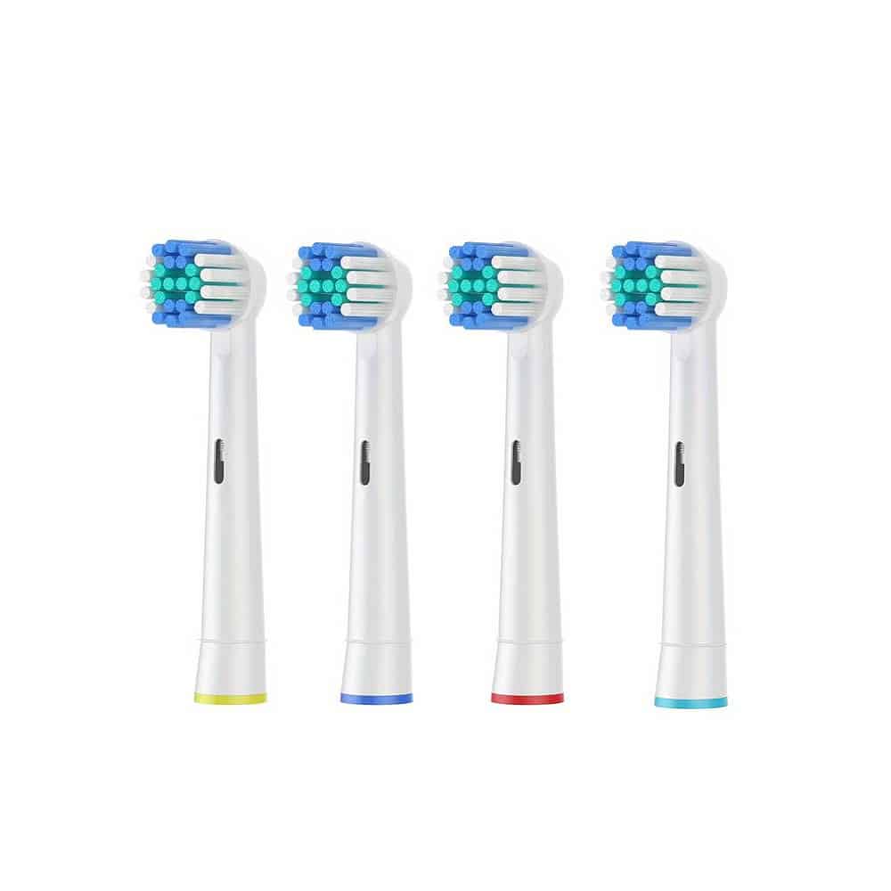 Replacement Toothbrush Heads Set of 4 for Oral-B