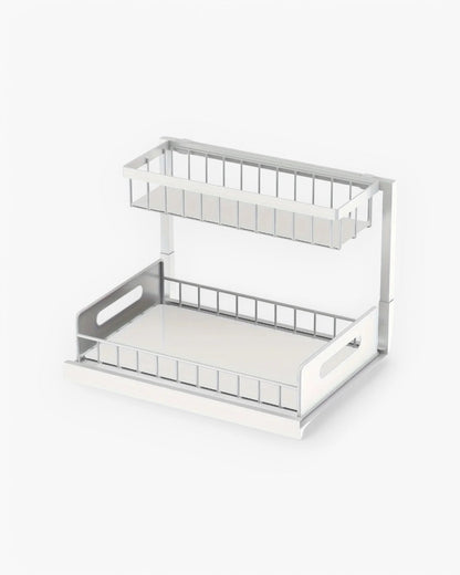 Extendable Under-Cabinet Storage Organizer – Luxurious Design