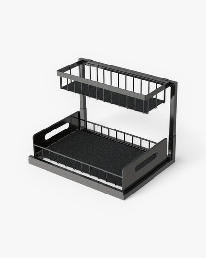 Extendable Under-Cabinet Storage Organizer – Luxurious Design