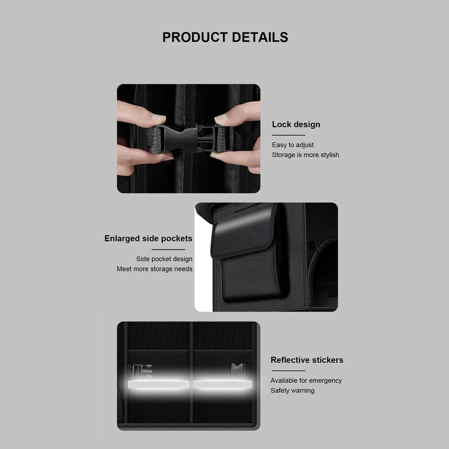 Car Trunk Storage Organizer for Efficient Space Management