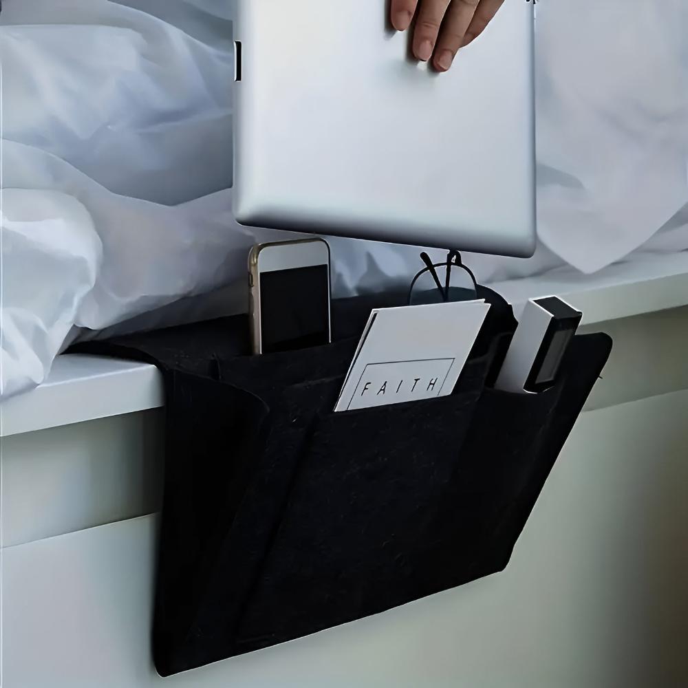 Chic Felt Bedside Caddy | Stylish Storage for Essentials