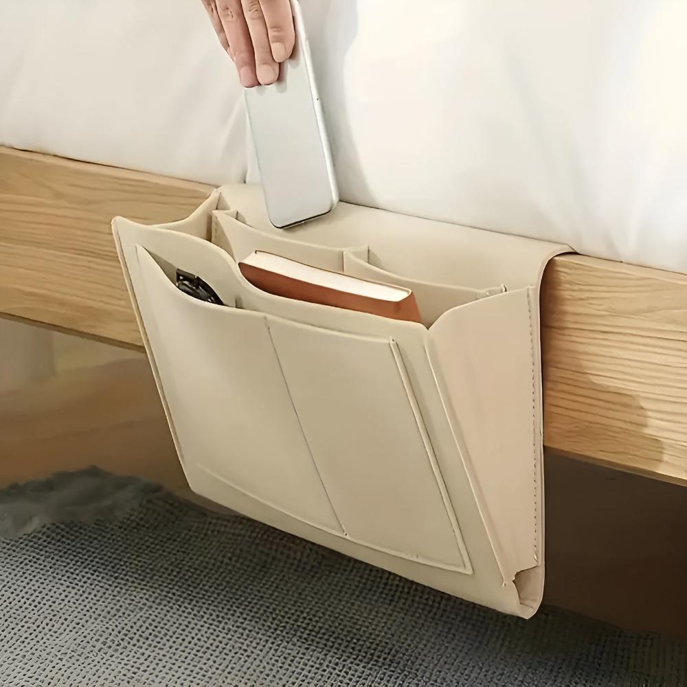 Chic Felt Bedside Caddy | Stylish Storage for Essentials