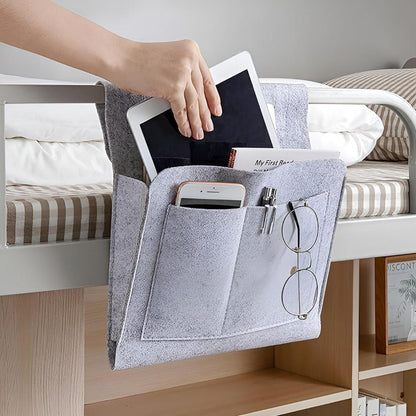 Chic Felt Bedside Caddy | Stylish Storage for Essentials