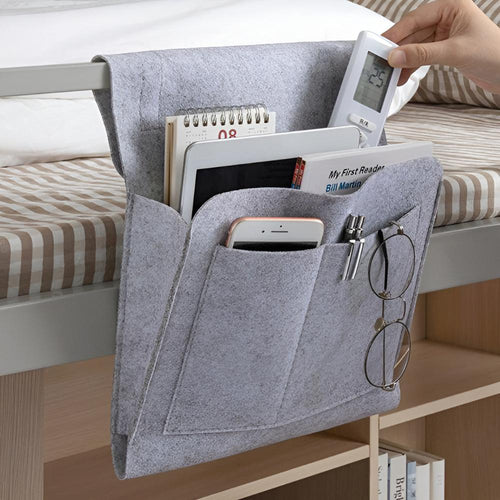 Chic Felt Bedside Caddy | Stylish Storage for Essentials