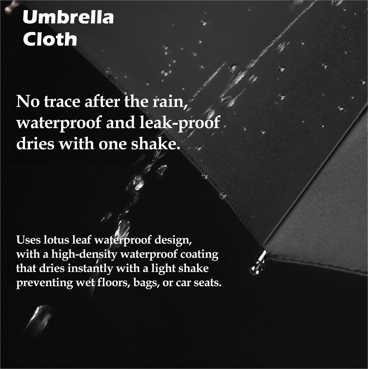 Hands-Free Umbrella with Unique Ring Handle