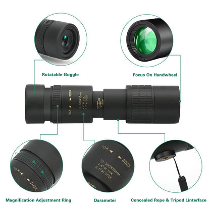 Long Range Monocular for Clear Viewing