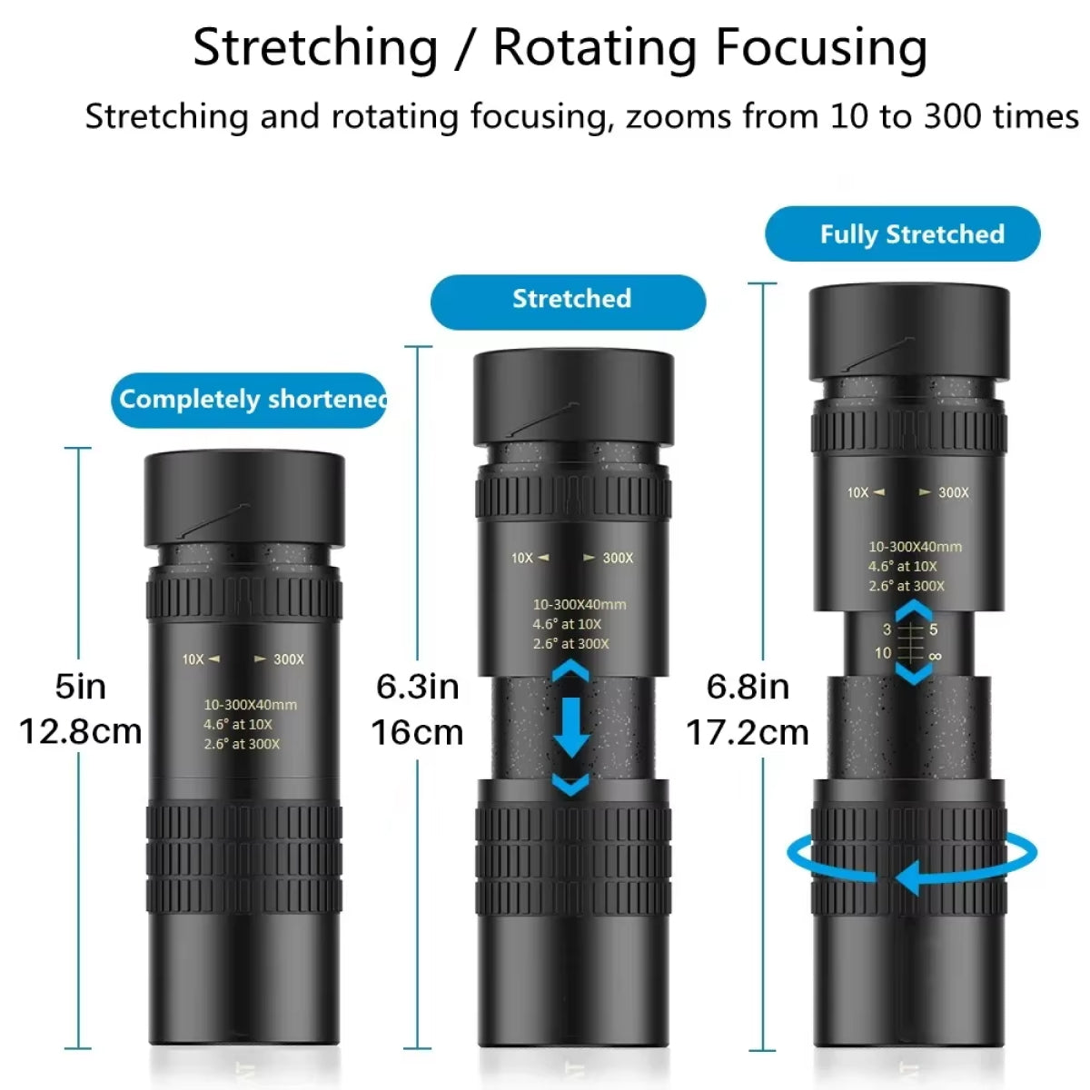 Long Range Monocular for Clear Viewing