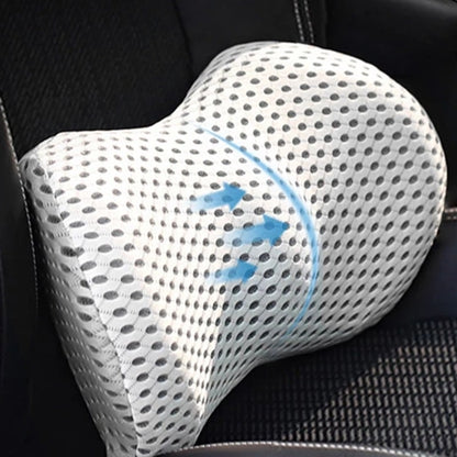 Orthopedic Back Cushion – Memory Foam Lumbar Support Pillow for Posture